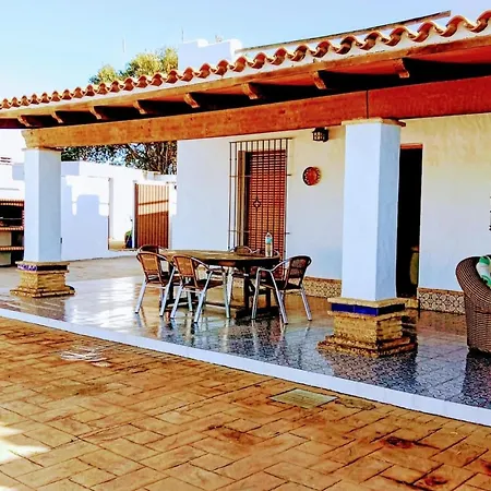 Con Piscina Privada Y Barbacoa En Conil - Es-180-30